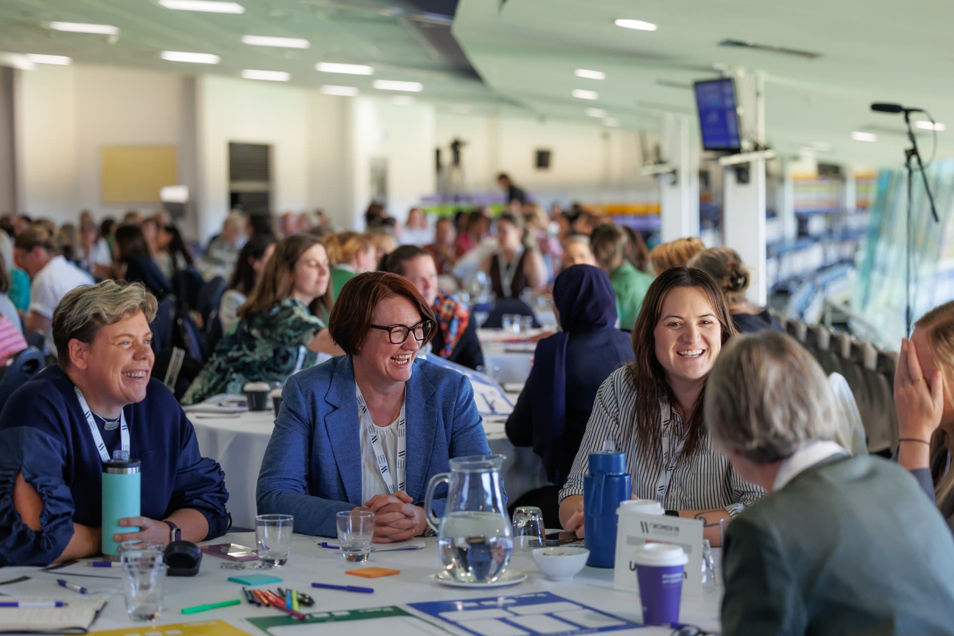 Leaders taking part in a Women Leaders Institute workshop, photo 1
